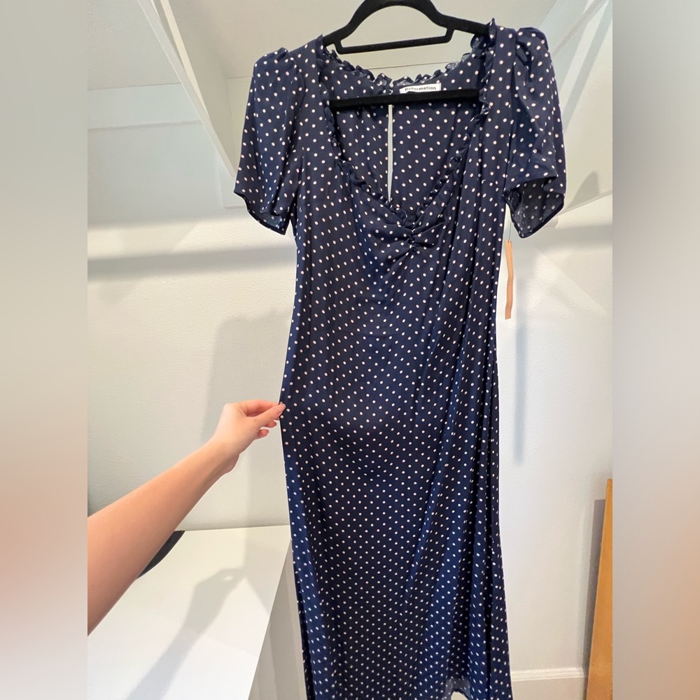 Brand new reformation midi dress